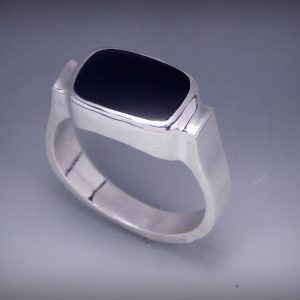 Men's Cushion Cut Ring