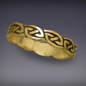 Classic Celtic Narrow Band Gold