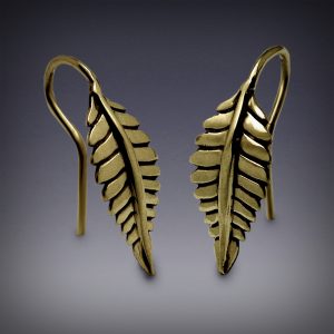 Medium Leaf Earrings