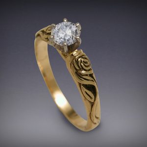 Roses and Leaves Solitaire