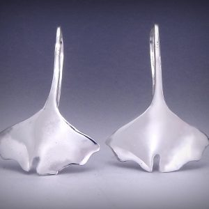 Ginkgo Leaf Earrings