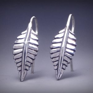 Medium Leaf Earrings
